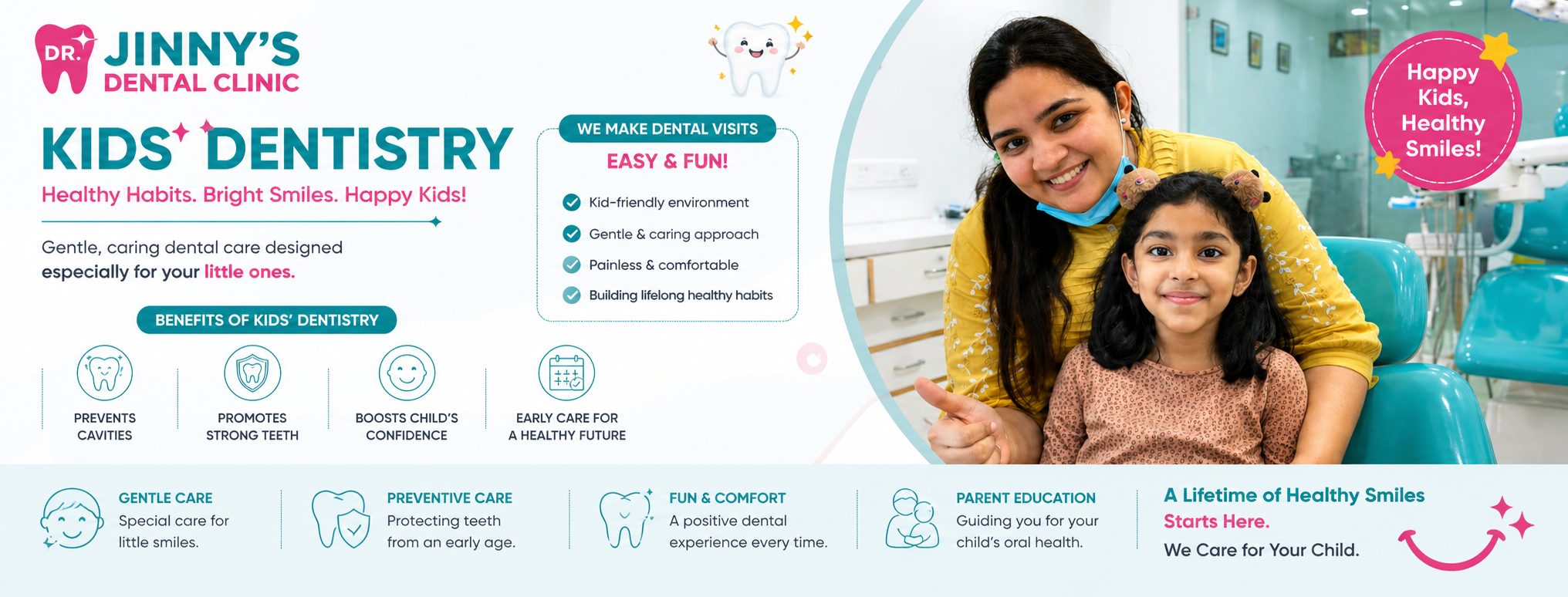 Kids first dental visit guide